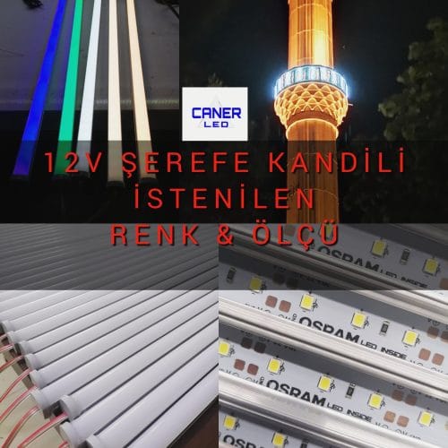 Şerefe Kandil Aydınlatma