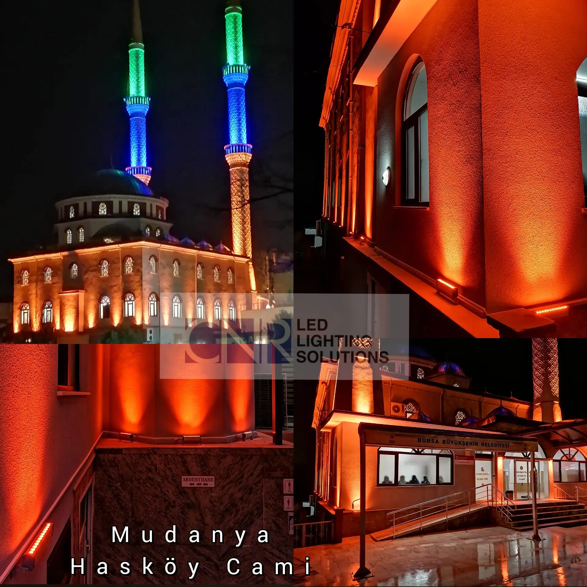 Bursa Mudanya Hasköy Cami Aydınlatma Projesi
