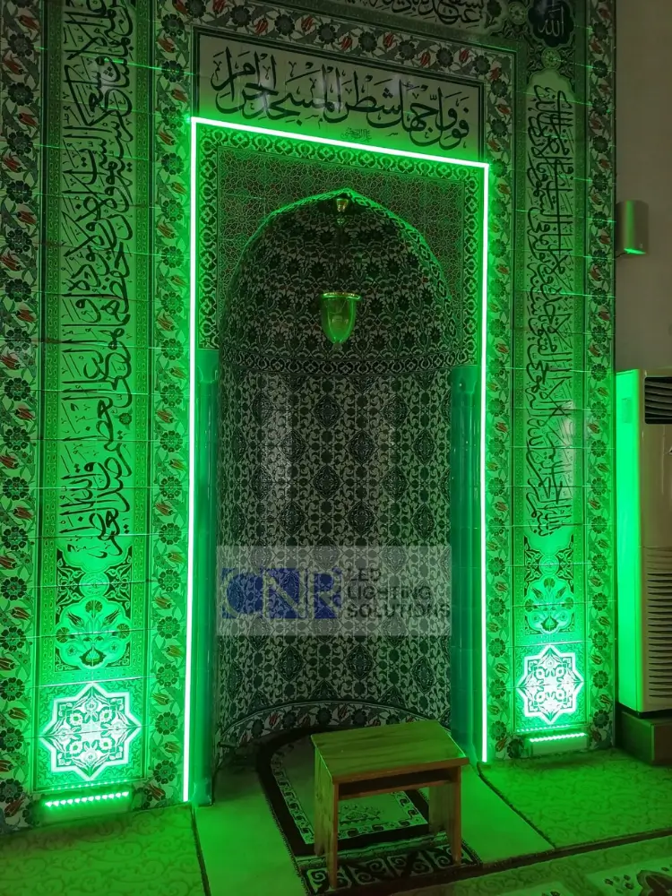 Büyükorhan Aktaş Köyü Cami Mihrap Aydınlatma Projesi – Bursa